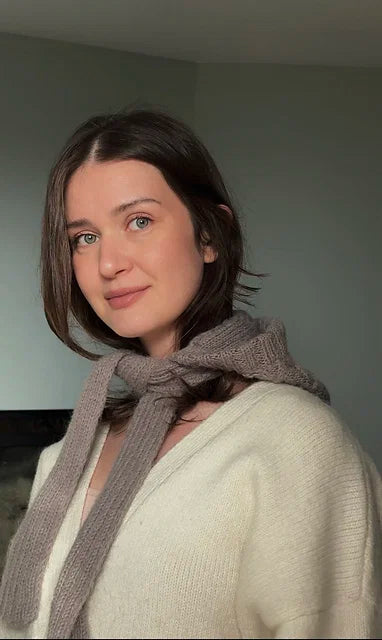Cable Tie Bonnet Knitting Pattern