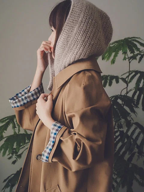 Hooded Cowl Knitting Pattern