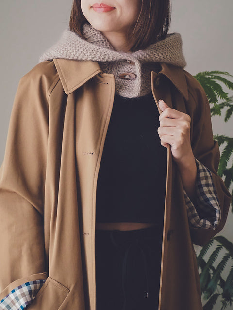 Hooded Cowl Knitting Pattern