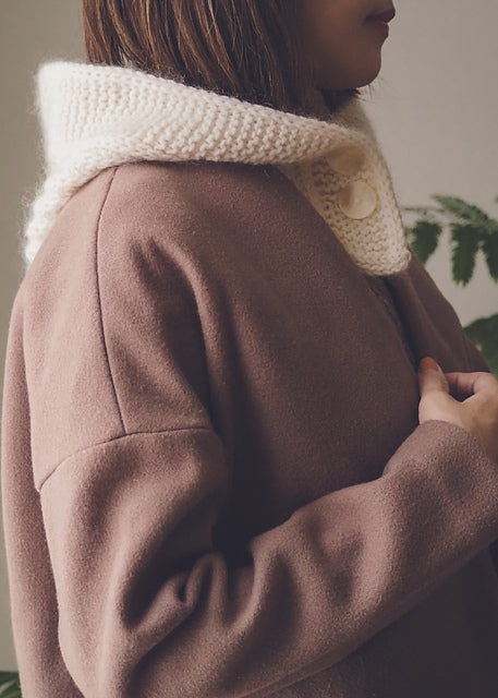 Hooded Cowl Knitting Pattern