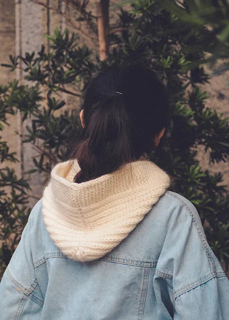 Hooded Cowl Knitting Pattern