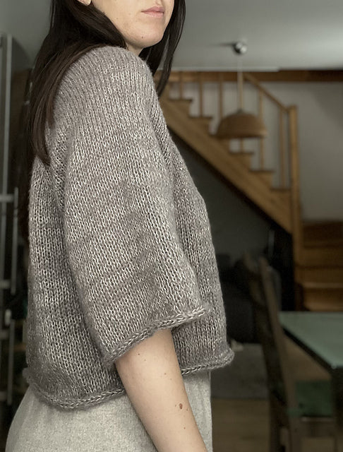 Raglan Sleeved Tee Knitting Pattern