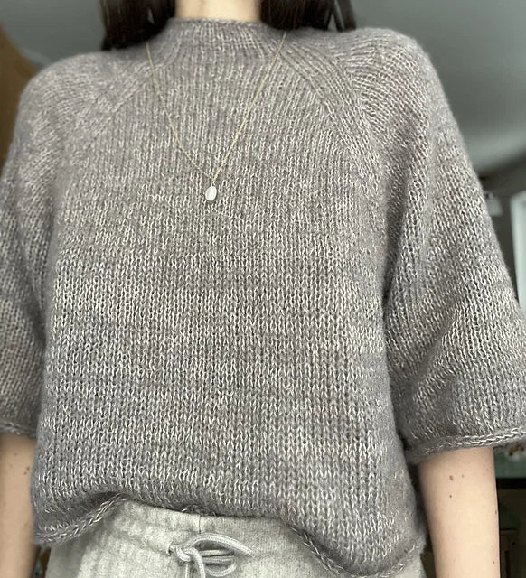 Raglan Sleeved Tee Knitting Pattern
