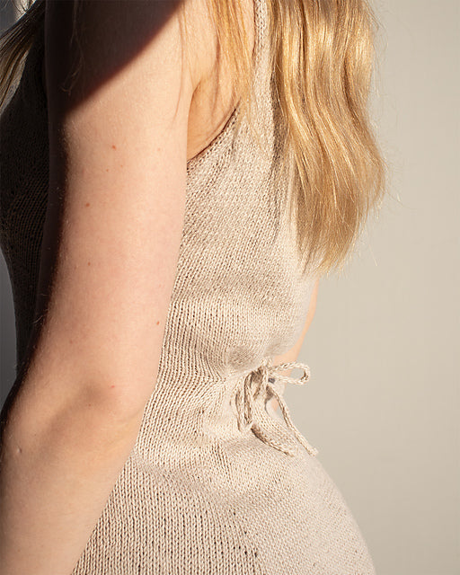 Sleeveless Mini Dress Knitting Pattern