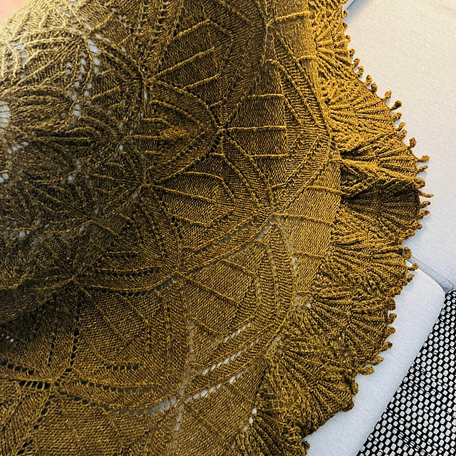 Ornate Blanket Knitting Pattern