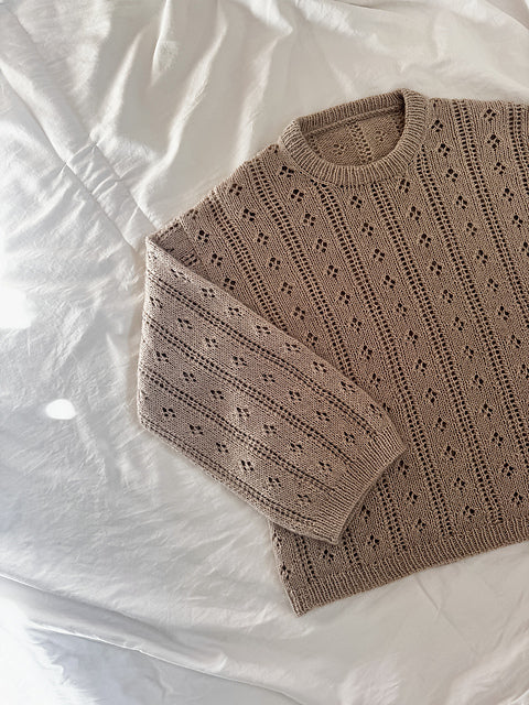 Lace Pullover Knitting Pattern