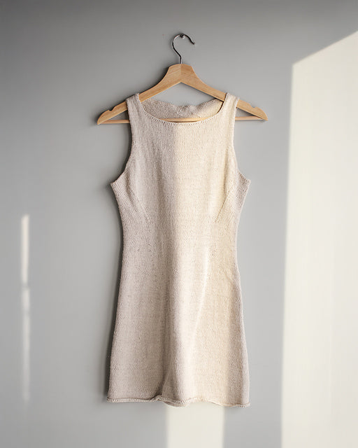 Sleeveless Mini Dress Knitting Pattern