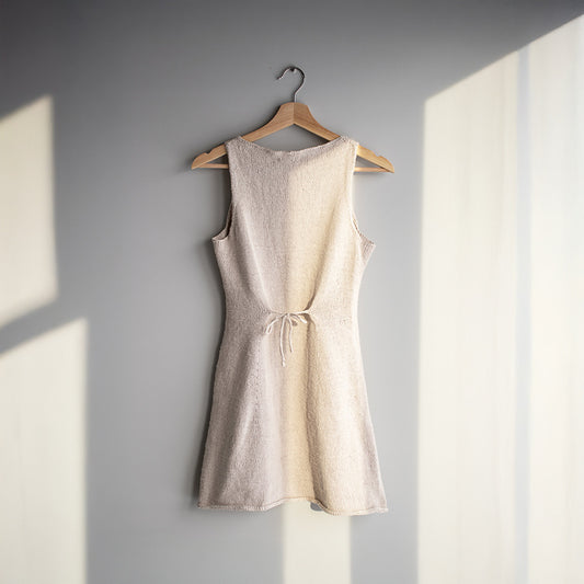 Sleeveless Mini Dress Knitting Pattern