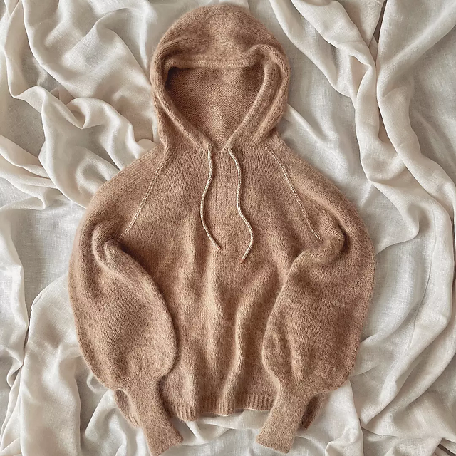 Hooded Sweater Knitting Pattern