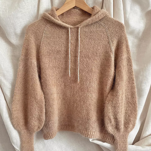 Hooded Sweater Knitting Pattern