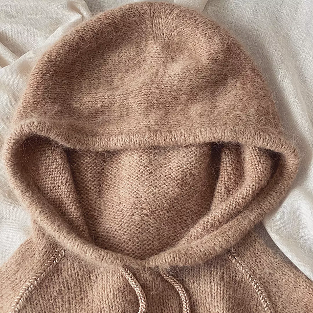 Hooded Sweater Knitting Pattern