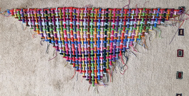 Woven Scarf Knitting Pattern