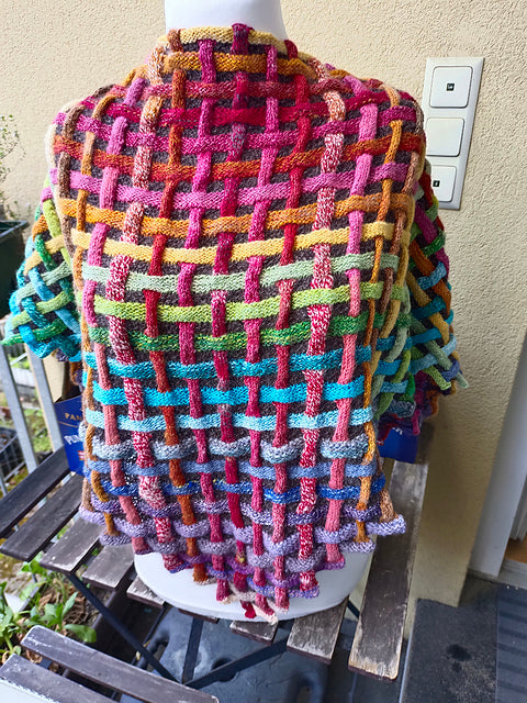 Woven Scarf Knitting Pattern