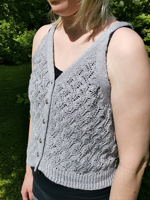 Sleeveless Top Knitting Pattern