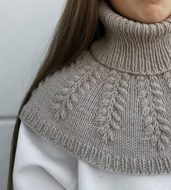 Neck Warmer Knitting Pattern