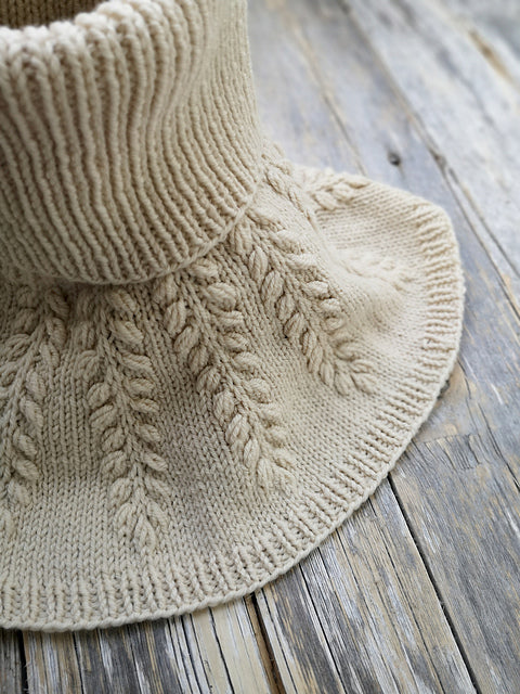 Neck Warmer Knitting Pattern