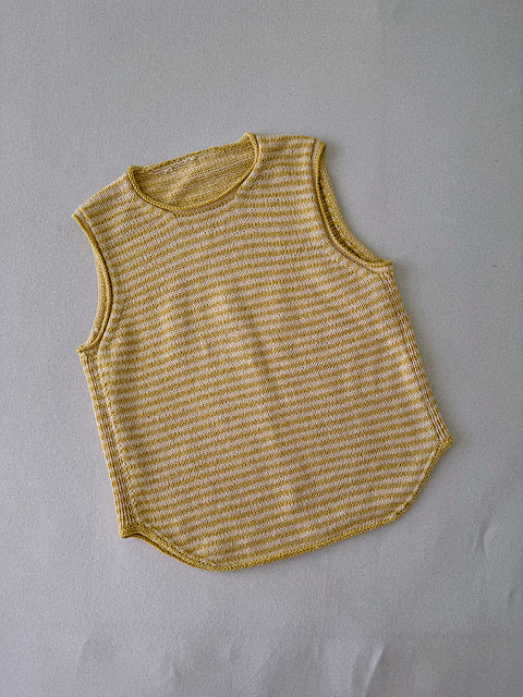 Casual Summer Tank Knitting Pattern