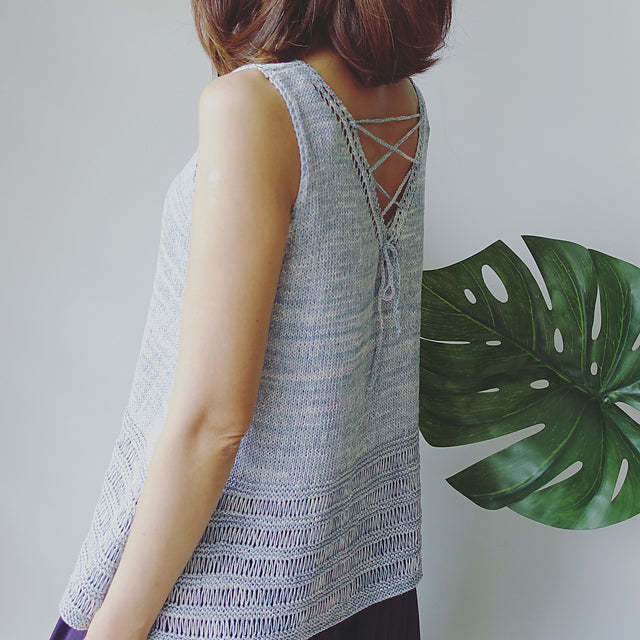 Breeze Sleeveless Top Knitting Pattern