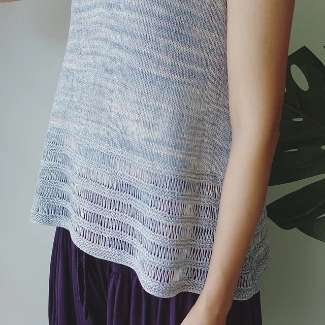Breeze Sleeveless Top Knitting Pattern