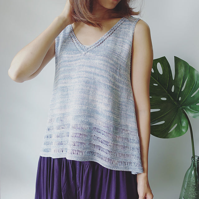 Breeze Sleeveless Top Knitting Pattern