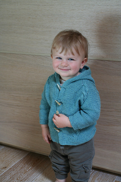 Cable Hoodie Knitting Pattern