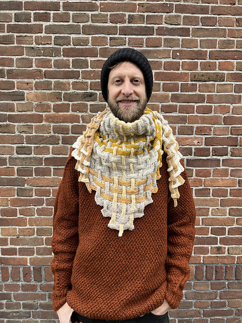 Woven Scarf Knitting Pattern