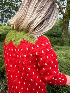 Kids Fruit Sweater Knitting Pattern