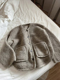 Oversized Jacket Knitting Pattern