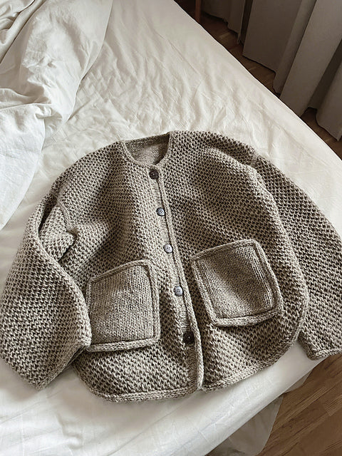 Oversized Jacket Knitting Pattern