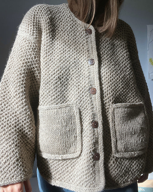 Oversized Jacket Knitting Pattern