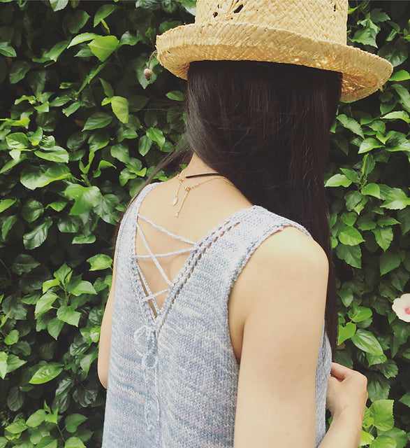 Breeze Sleeveless Top Knitting Pattern