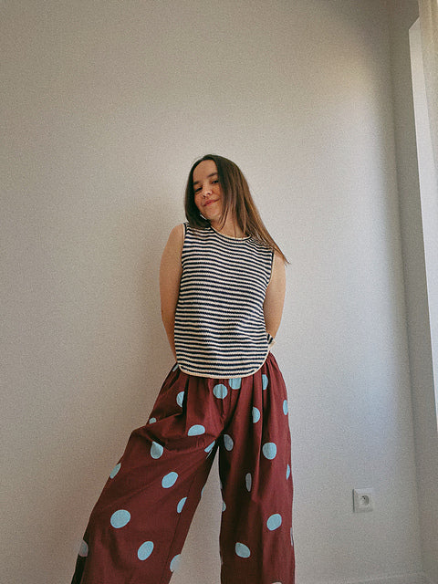 Casual Summer Tank Knitting Pattern