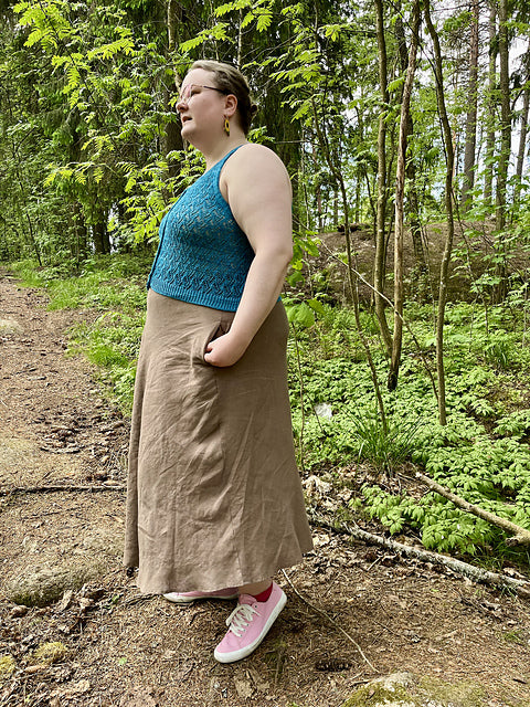 Sleeveless Top Knitting Pattern