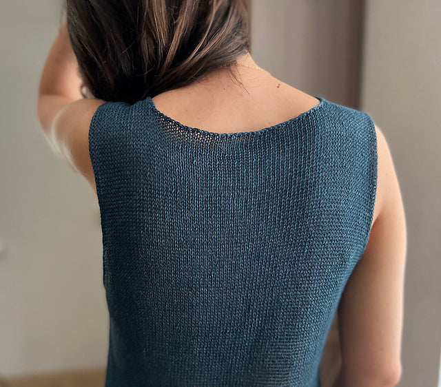 Reversible Tank Top Knitting Pattern