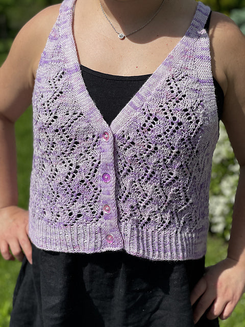 Sleeveless Top Knitting Pattern