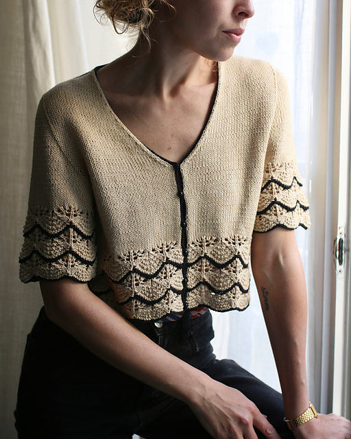 Puff Sleeve Tee Knitting Pattern