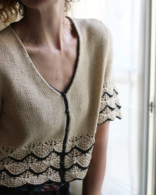 Puff Sleeve Tee Knitting Pattern