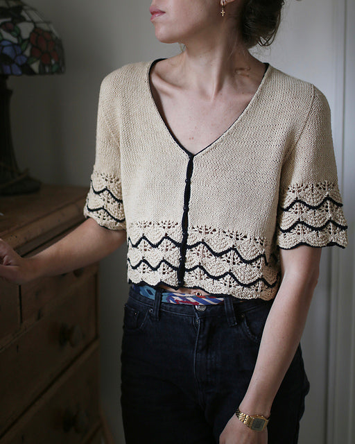 Puff Sleeve Tee Knitting Pattern