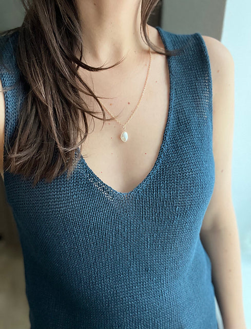 Reversible Tank Top Knitting Pattern
