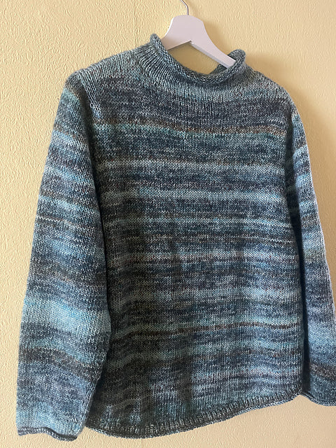 Simple Raglan Sweater Knitting Pattern