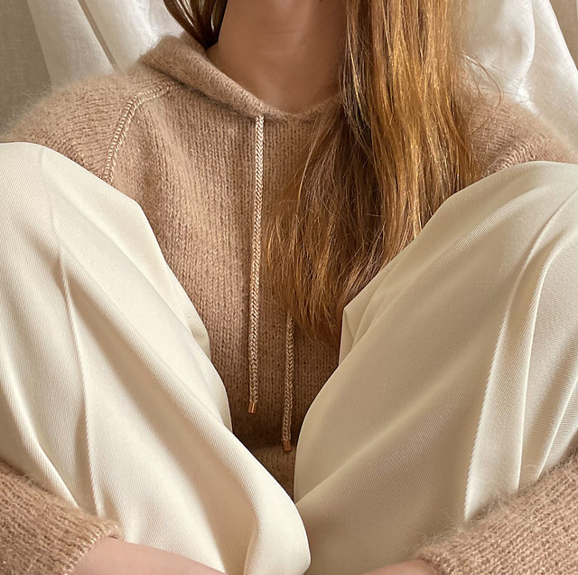 Hooded Sweater Knitting Pattern