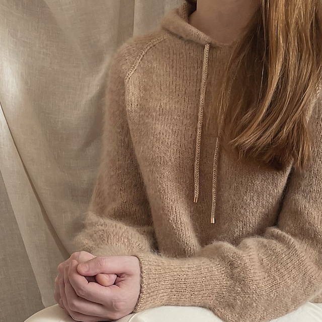 Hooded Sweater Knitting Pattern