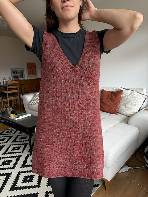 Slip Dress Knitting Pattern