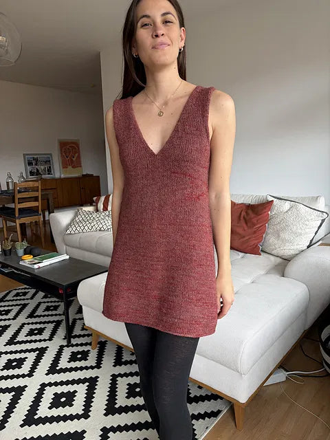Slip Dress Knitting Pattern
