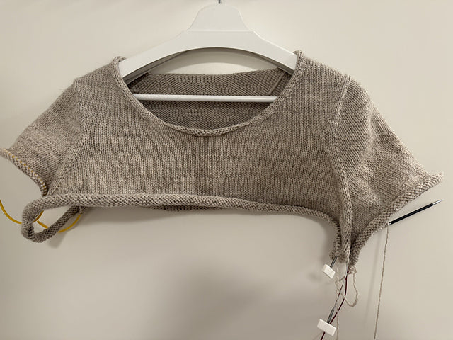 Crew Neck Pullover Knitting Pattern