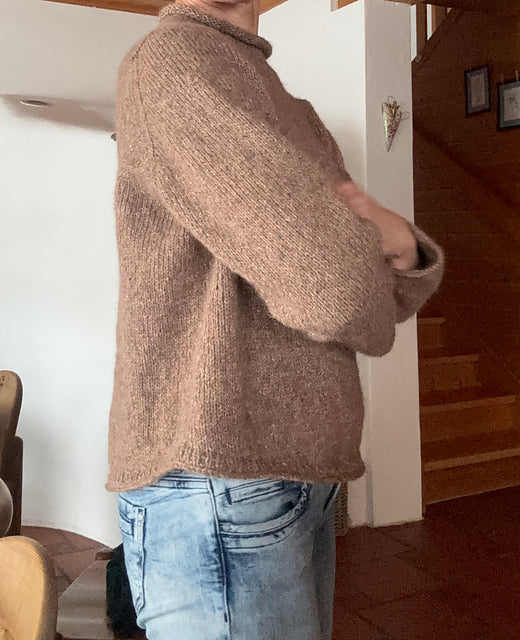 Simple Raglan Sweater Knitting Pattern