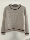 Crew Neck Pullover Knitting Pattern