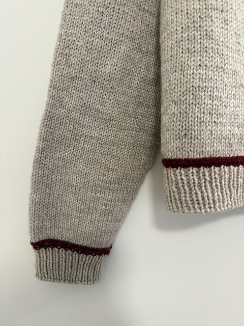 Crew Neck Pullover Knitting Pattern