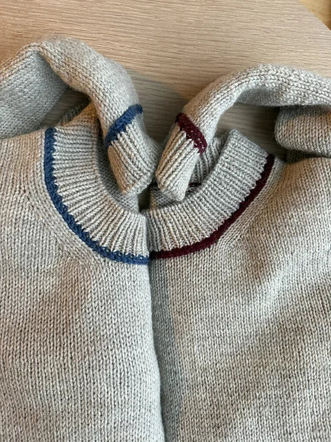 Crew Neck Pullover Knitting Pattern