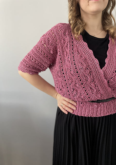 Wrap Cardigan Knitting Pattern